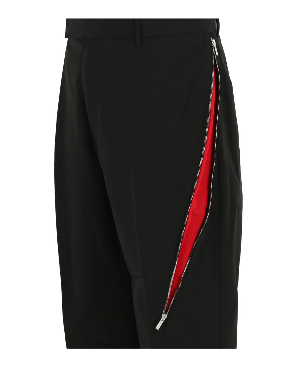 Salvatore Ferragamo - Men's Zip-detail Tailored Trousers