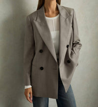 Reiss - Darla Wool Oversized Double-Breasted Blazer