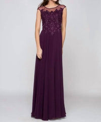 Colors Dress - Beaded Embroidered Gown