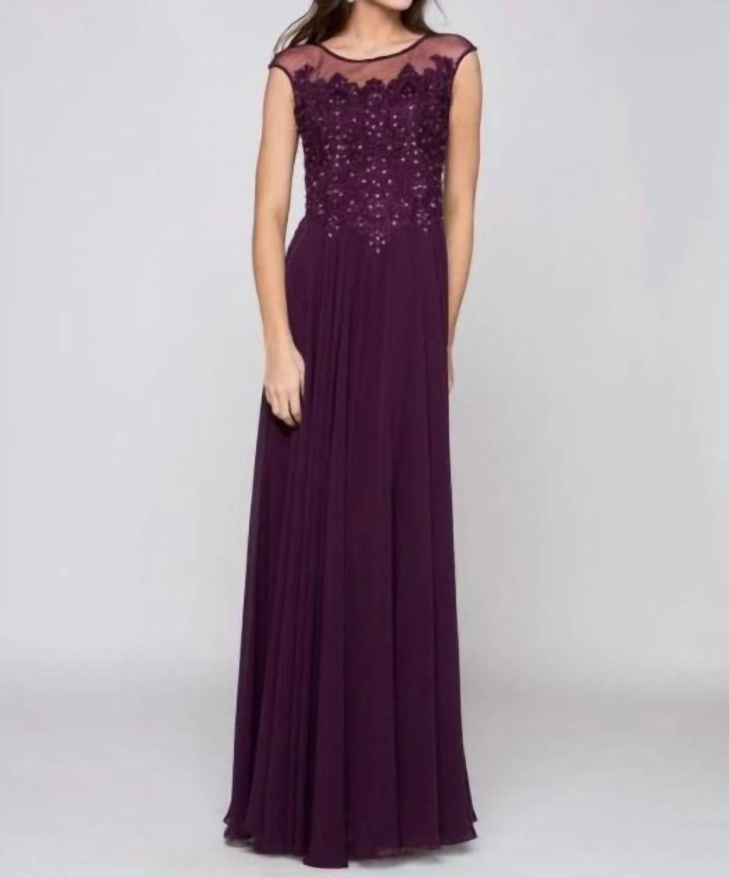 Colors Dress - Beaded Embroidered Gown