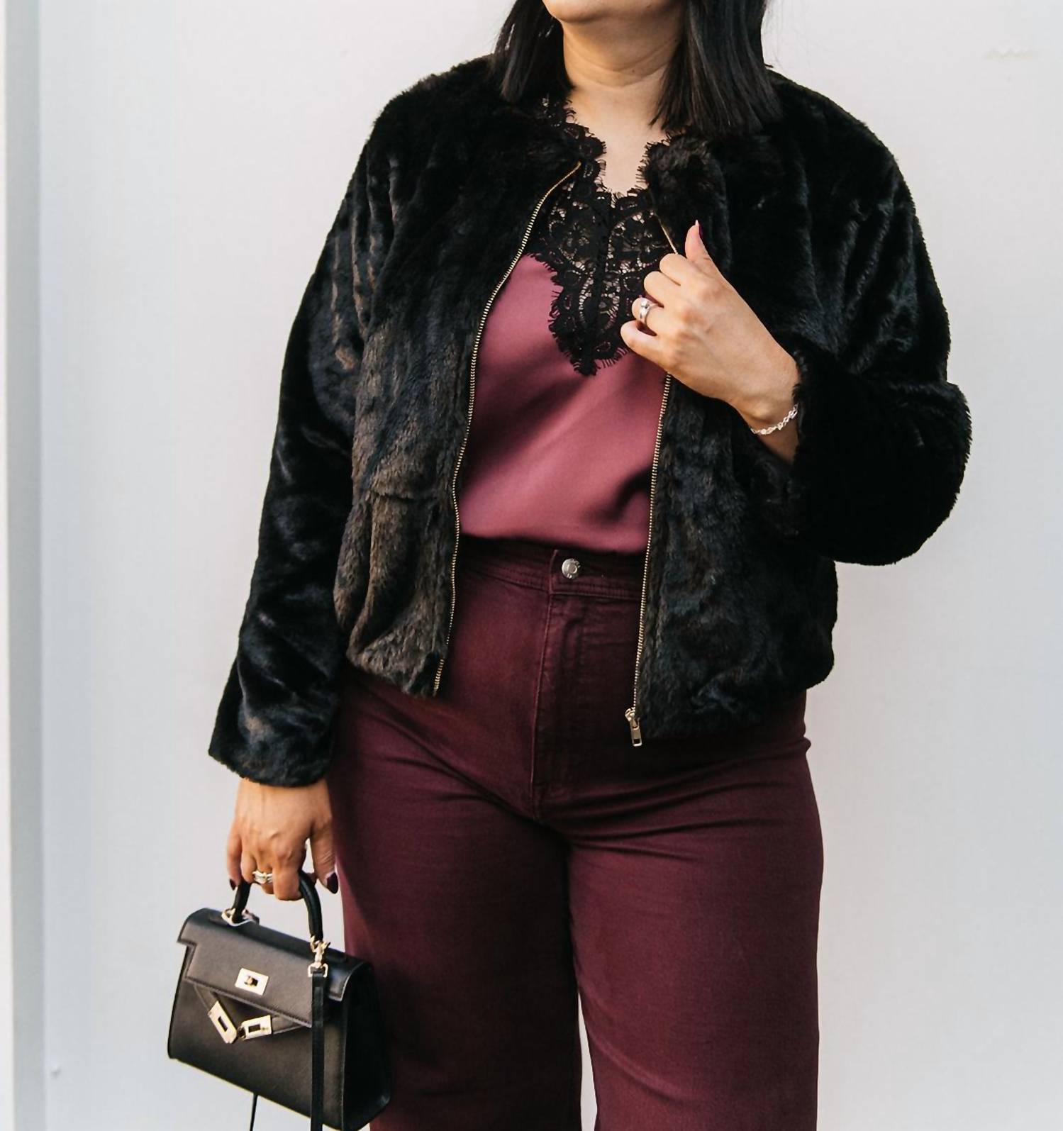 Bishop + Young - Faux Fur Jacket