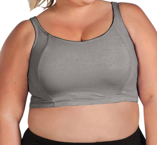 On The Plus Side - Plus Size Double Layer Sports Bra