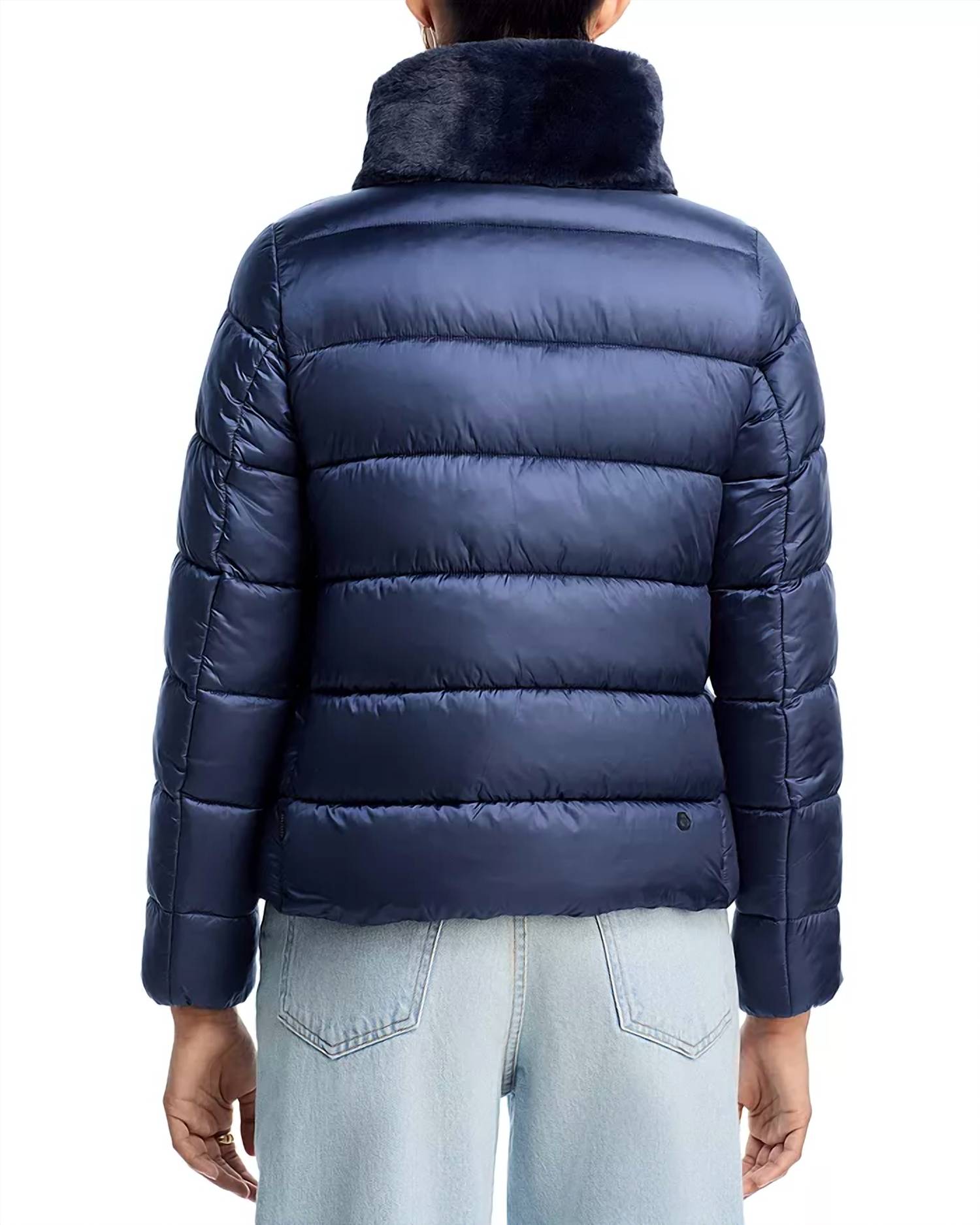 Save The Duck - Mei Faux Fur Trim Quilted Jacket