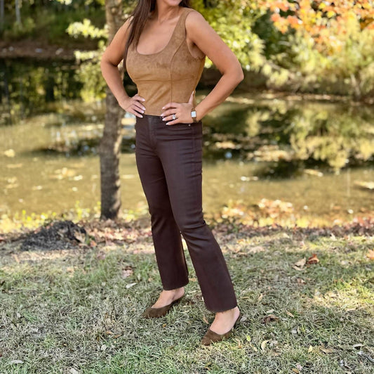 Endless Rose - Suede Tank Top