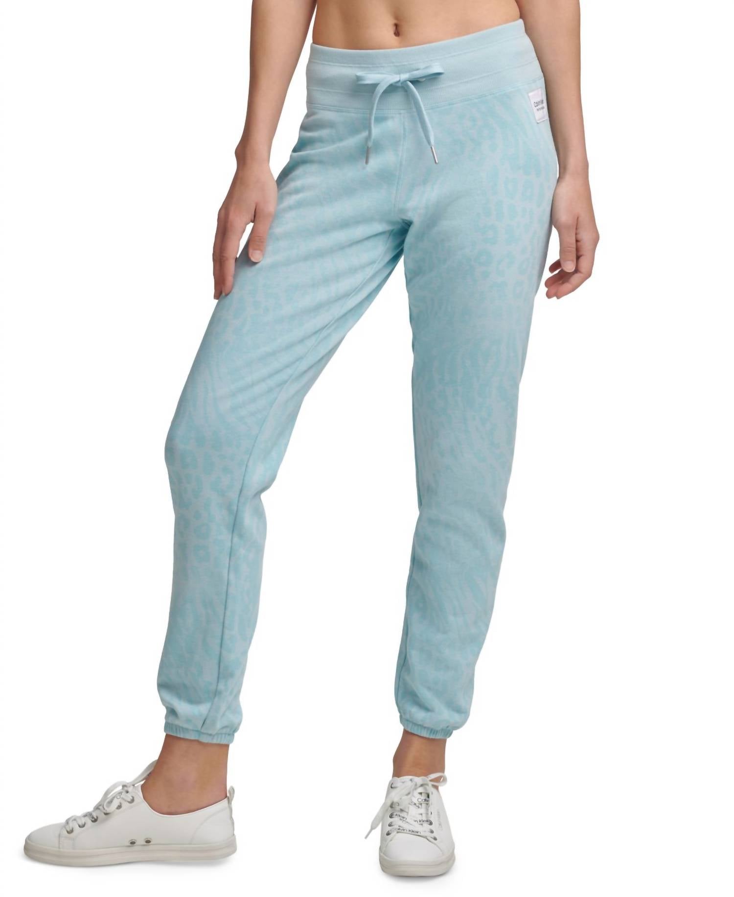 Calvin Klein - Performance Printed French Terry Jogger Pants