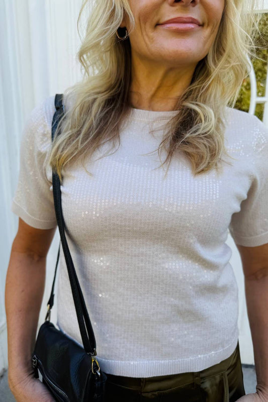 Sanctuary - Sparkle Sequin Sweater Top