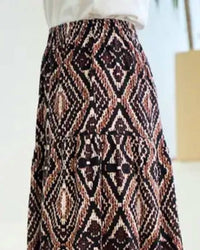 Doe And Rae - Aztec Tiered Skirt