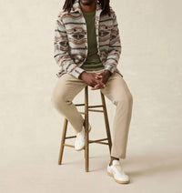 Faherty - Men's Cloud Waffle Crew Top