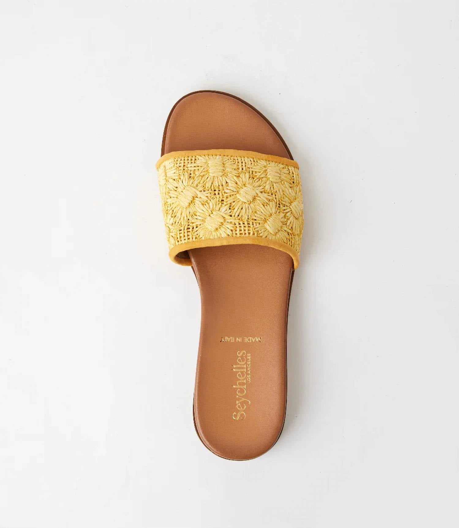 Seychelles - Women's Dakota Flower Raffia Slides