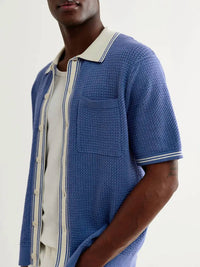 Wax London - Belle Knitted Polo Shirt