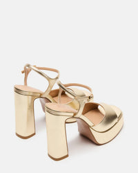 STEVE MADDEN Women's Liandra Platform Block Heel in champagne - women's heels - view 4