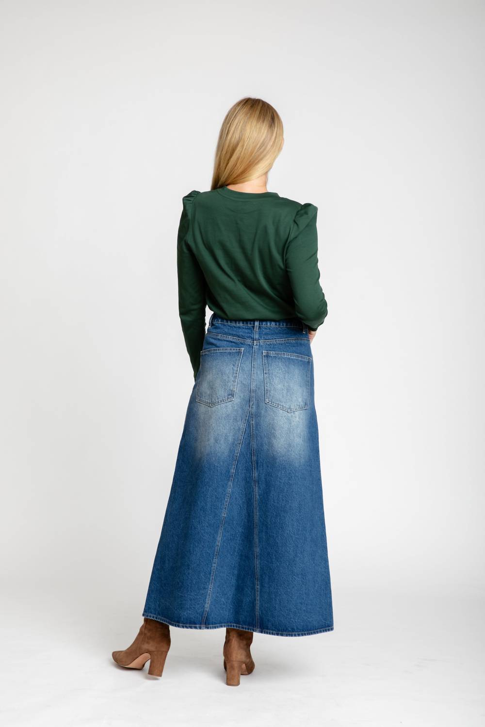 Burgess Sweaters - Maren Puff Sleeve Shirt