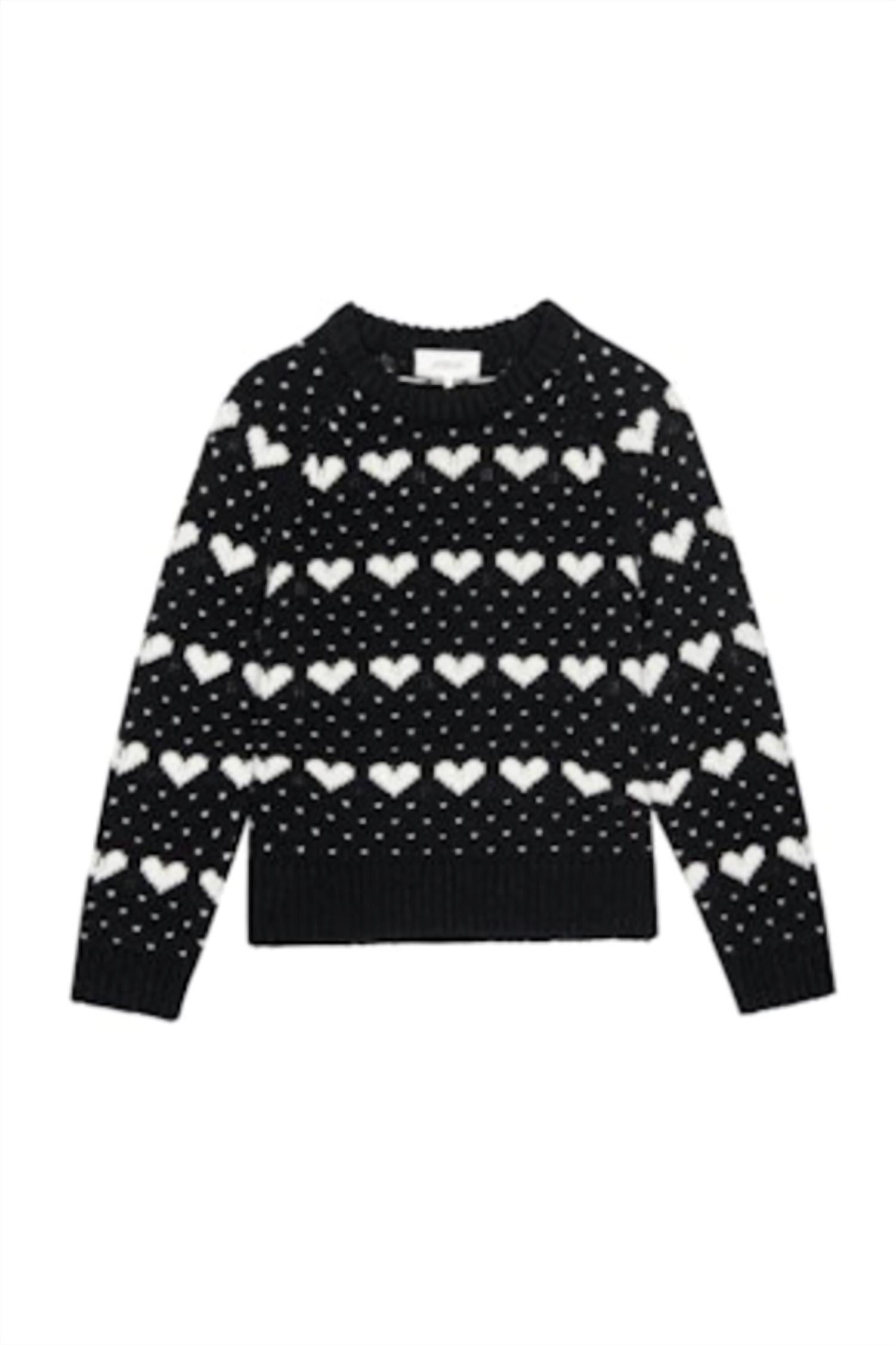The Great. - Heart Crew Neck Sweater