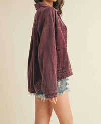 Mustard Seed - BACK PLEATED JACKET