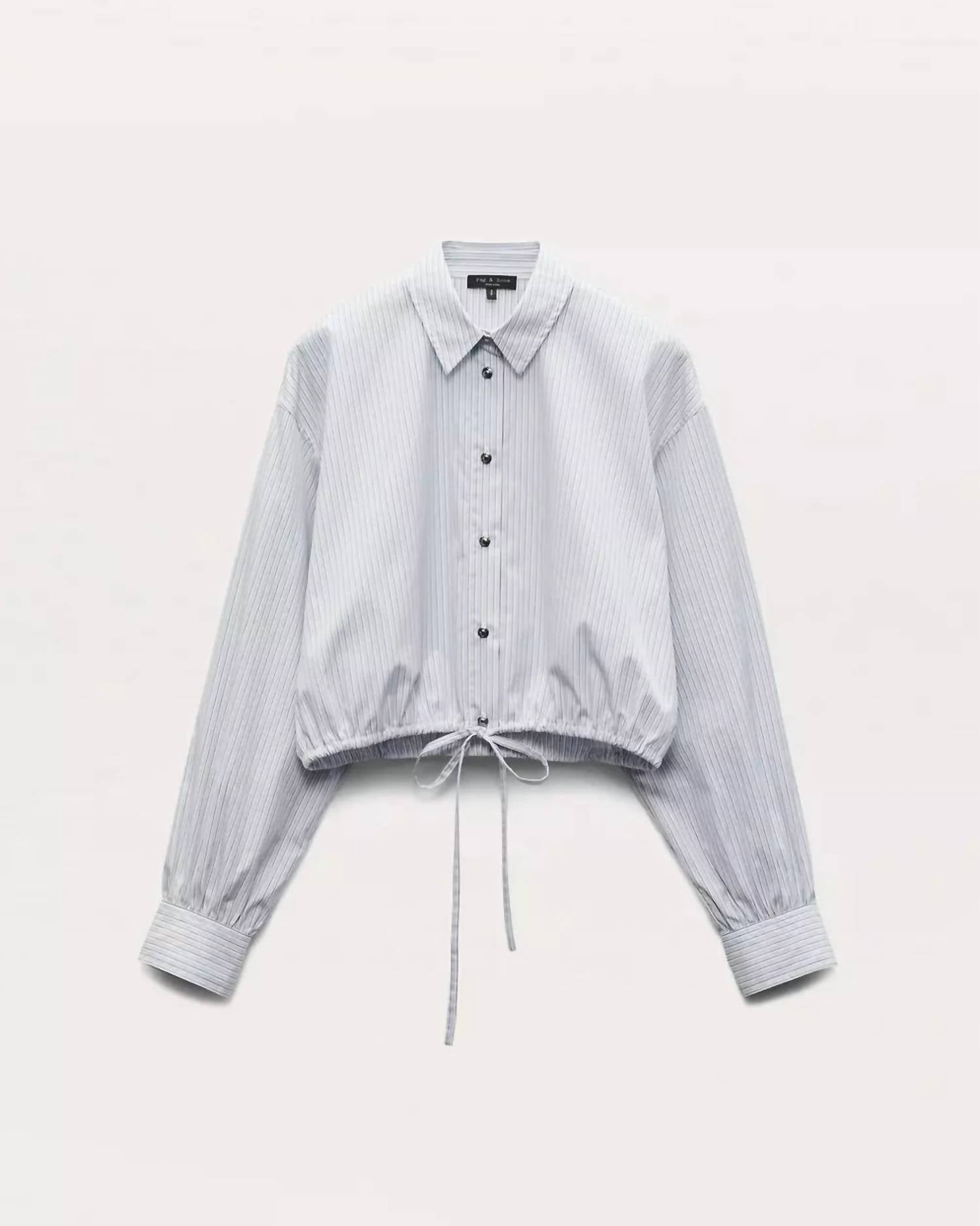 Rag & Bone - Georgie Cotton Poplin Shirt