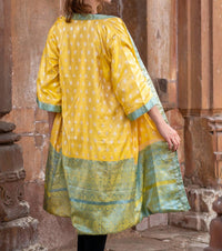 Standawt - Sun Silk Saree One Size Kimono