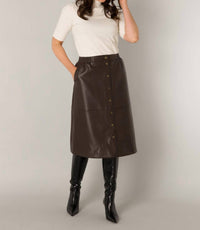 Yest - Nerea Short Sleeve Mock Neck Sweater