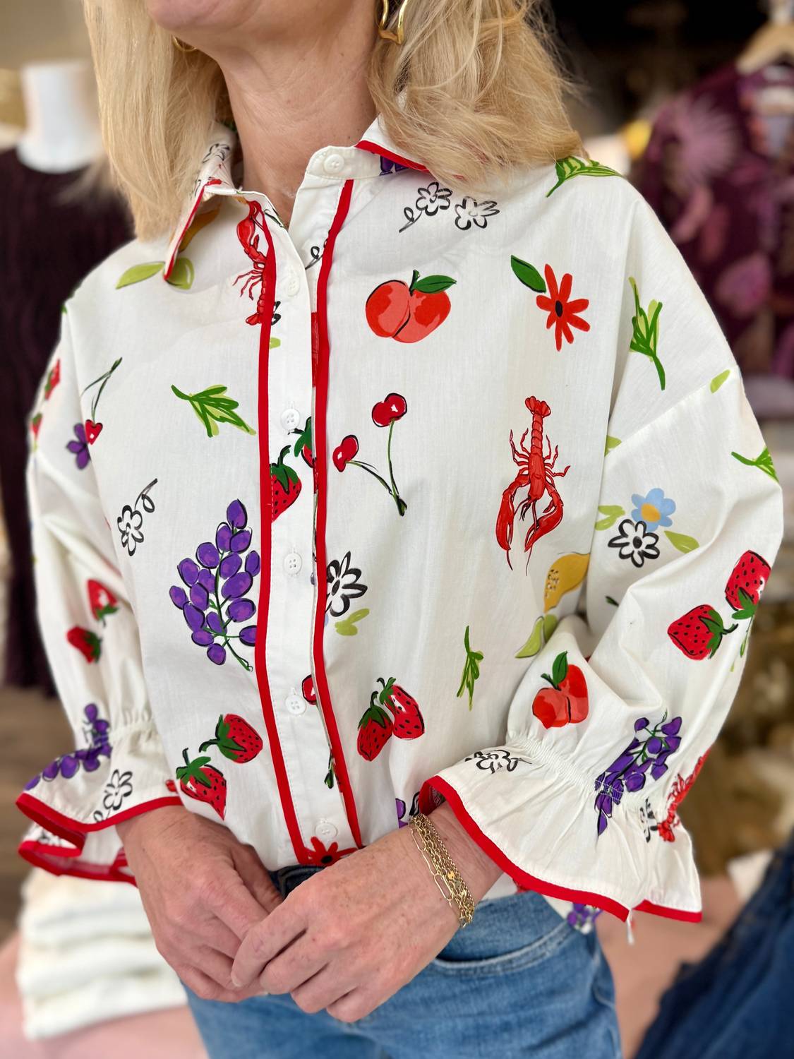 Fate - The Lobster Picinic Blouse