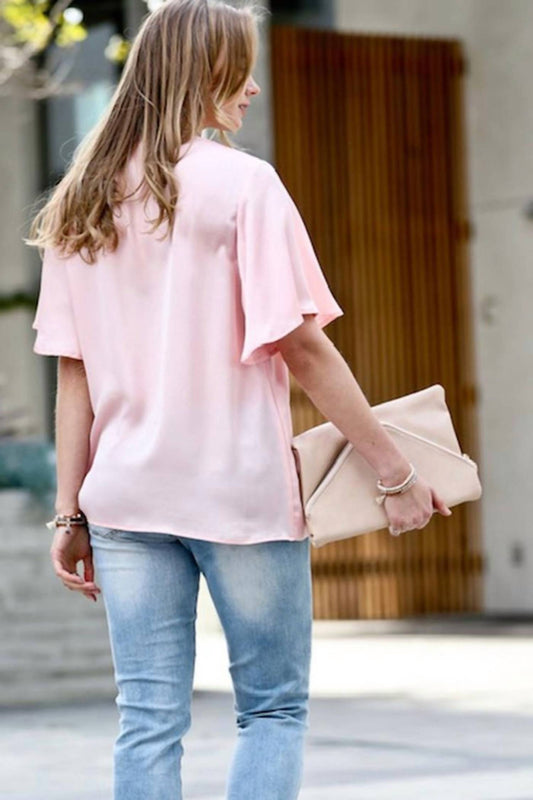 Mazik - Ruffle Sleeve Blouse