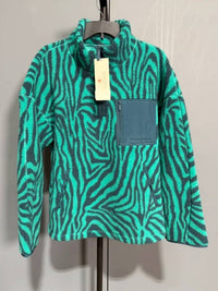Sweaty Betty - Karma Half-zip Printed Fleece Top
