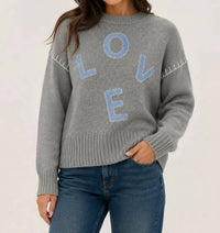 Charlie B - Long Sleeve Drop Shoulder Sweater