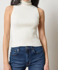Lilla P - Rib Turtleneck Shell Sweater