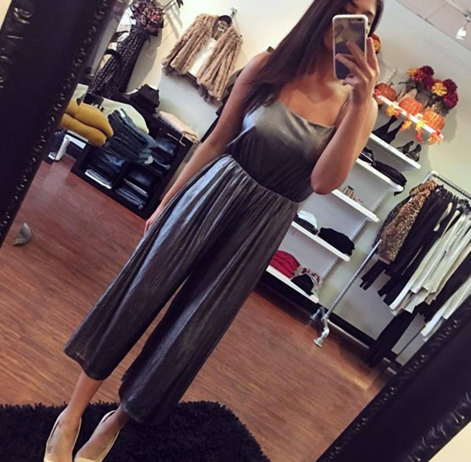 Shine on Metallic Jumpsuit