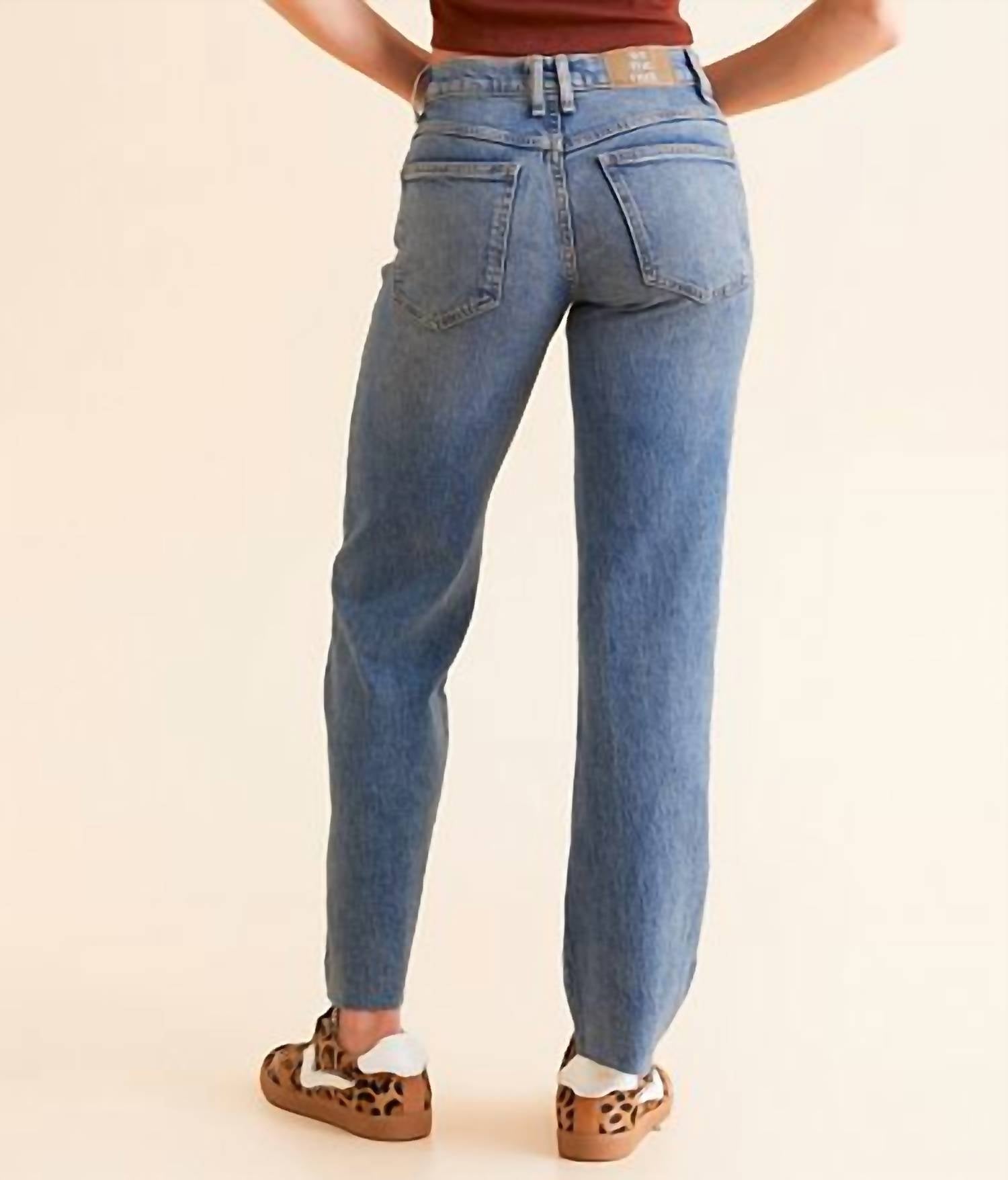 Free People - Risk Taker High Rise Straight Jeans