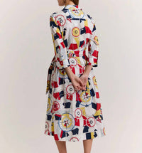 Hinson Wu - Robin 3/4 Sleeve Dress