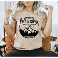 Glittering South - Welcome to Virgin River Jack's Bar Graphic Tee
