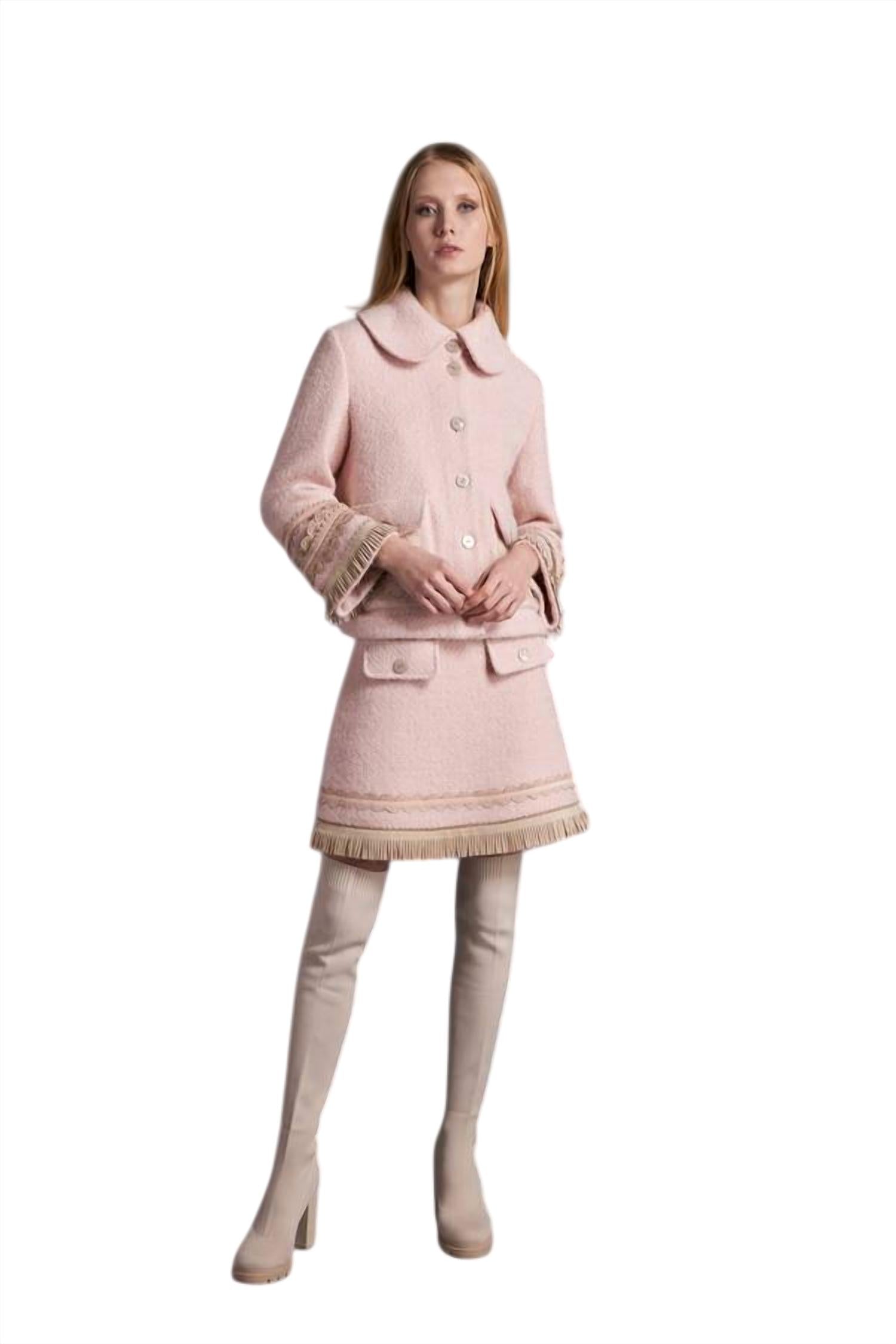 Tricot Chic - Woven mini skirt