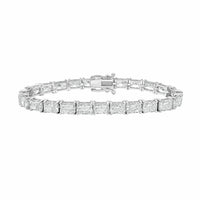 Diana M Jewels - Women's Radiant Lab-Grown Diamond Bracelet (15.00 Ct) - Grand