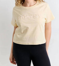 Baevely By Wellmade - Hallie Short Sleeve Top - Plus