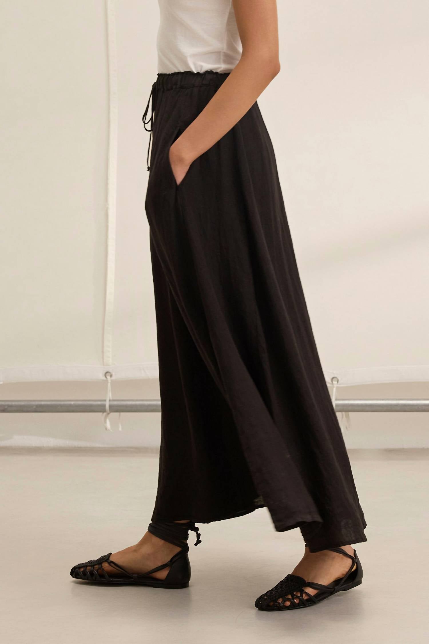Velvet By Graham & Spencer - Memphis Linen Skirt