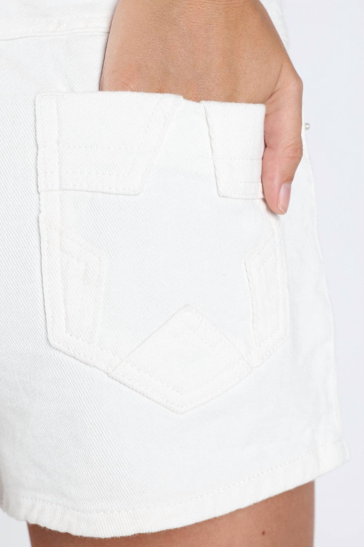 Honey Punch - Be the Star High Waist Denim Short