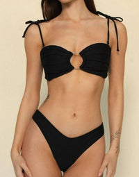 Montce - Tori Ties Bandeau Bikini Top