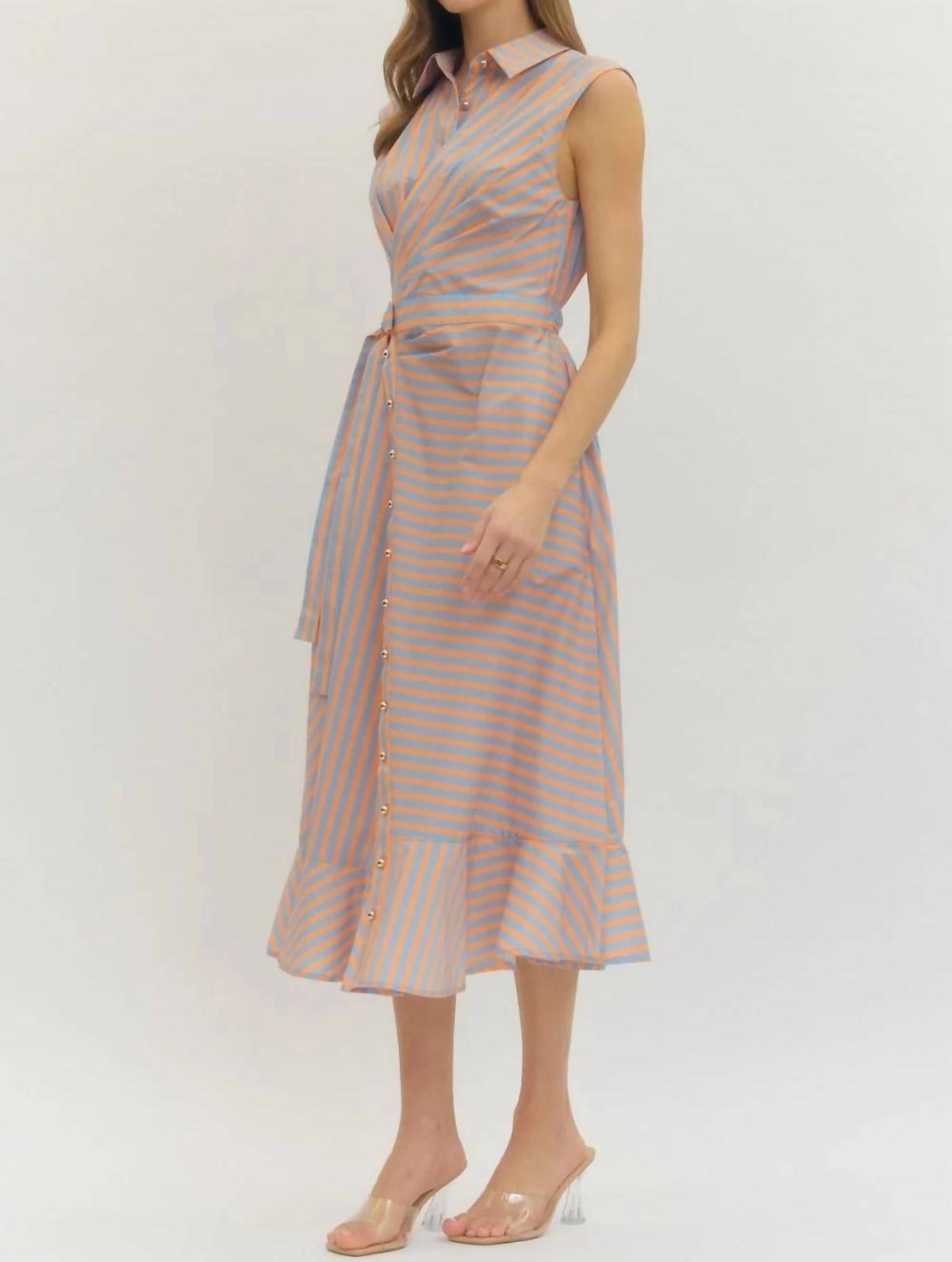 Entro - Amalfi Tide Midi Dress