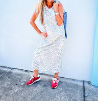 Entro - Wild Side Studded Midi Dress