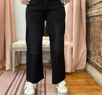 Vervet By Flying Monkey - Crop Slim Wide Jeans