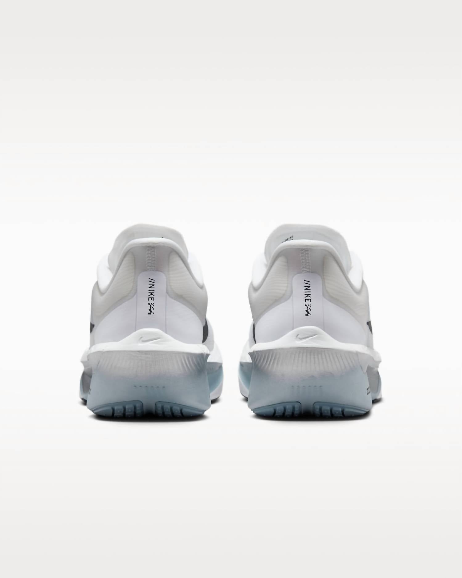 NIKE Men's Zoom Fly 6 Road Racing Shoes in white pure platinum obsidian mist gridiron - men's shoe - view 7