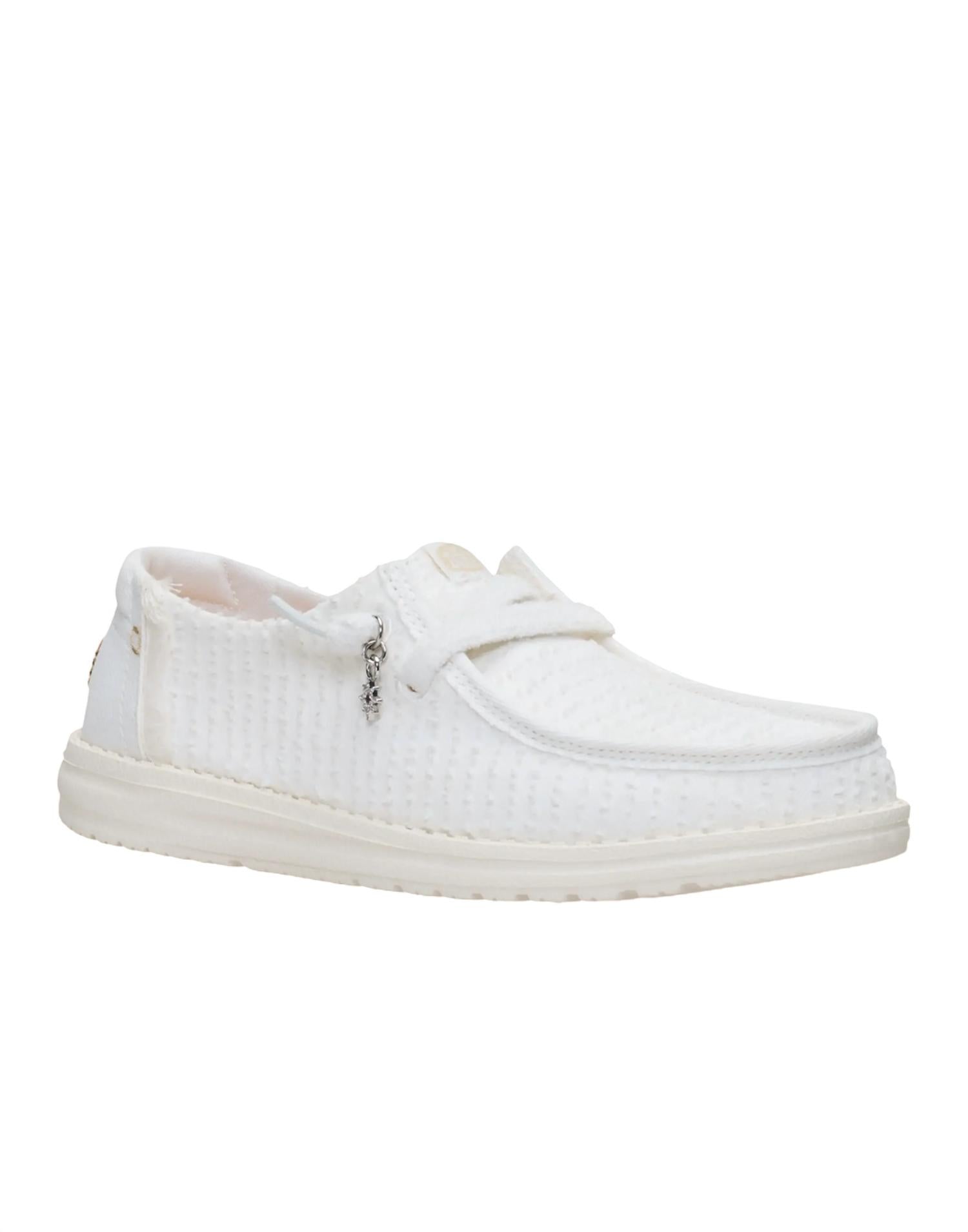 Hey Dude - Women's Wendy Frayed Canvas Casual Shoes