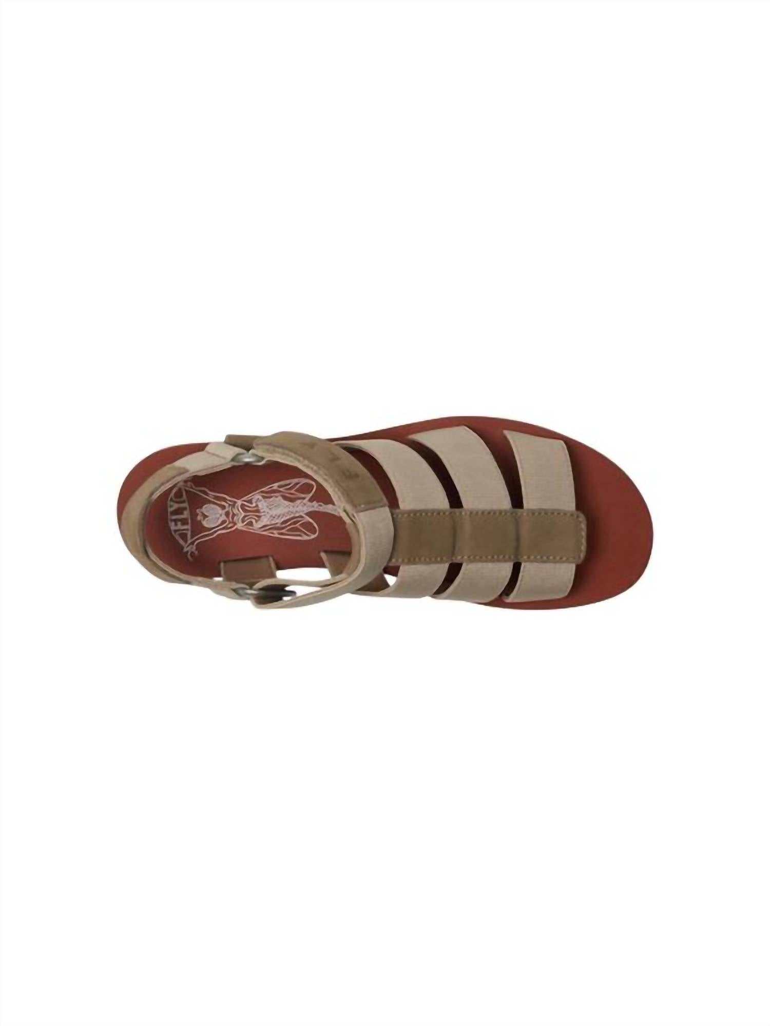 Fly London - Women's Strappy Wedge Sandals