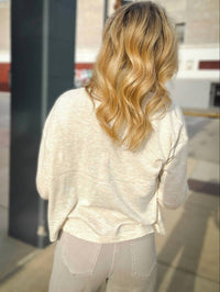 Self Contrast - Octavia Open Shawl Cardigan