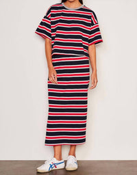Sundry - Midi Side Slit Skirt