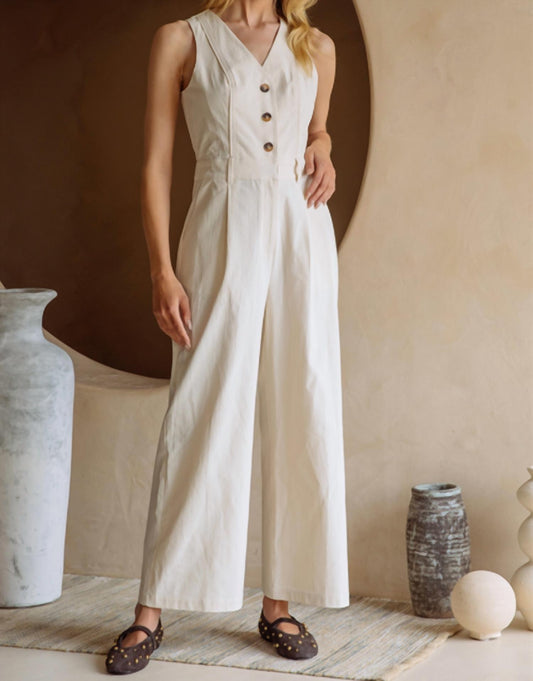 Skies Are Blue - Wilder Wide Leg Jumpsuit