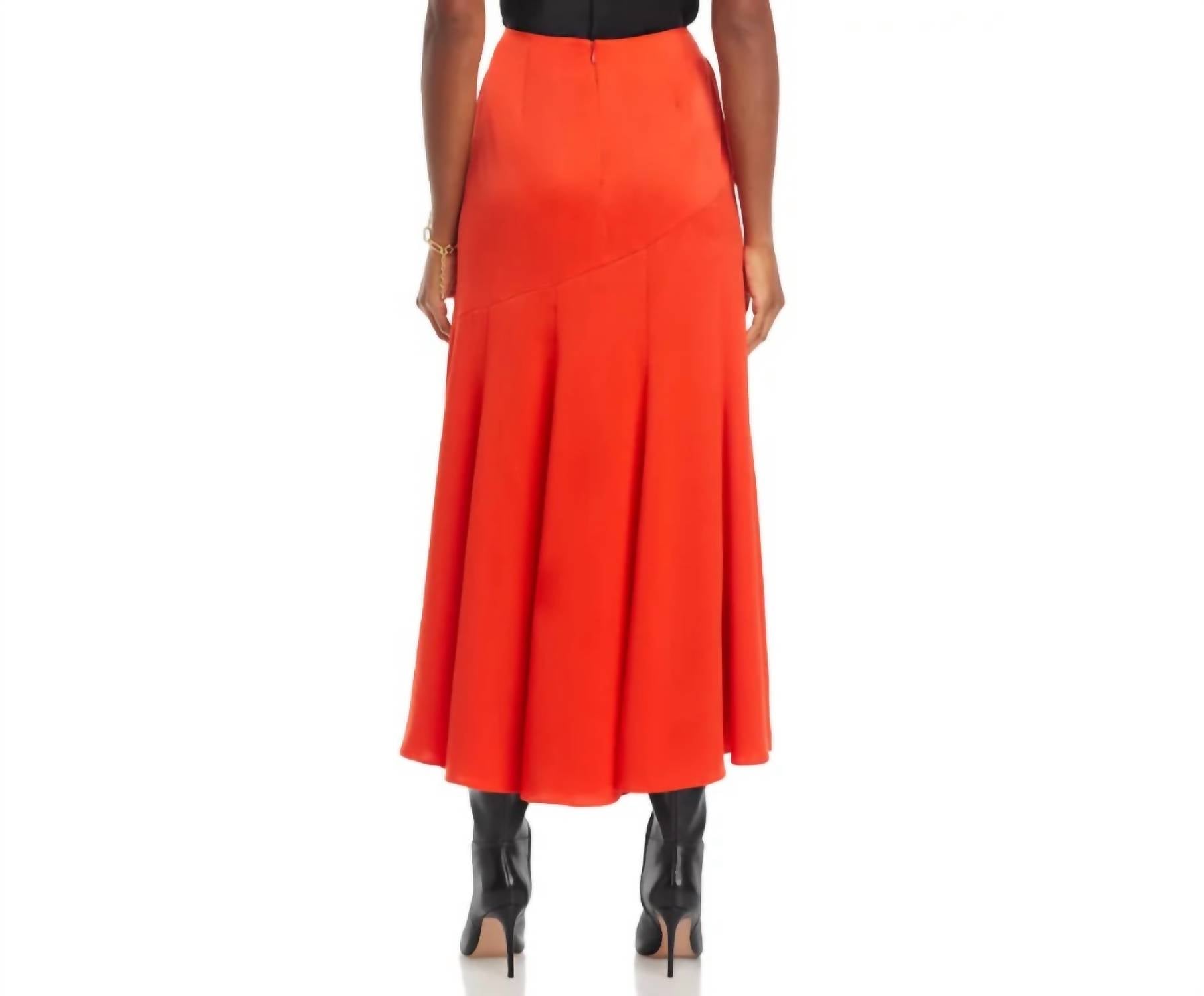 Derek Lam 10 Crosby - Paulette Flared Midi Skirt