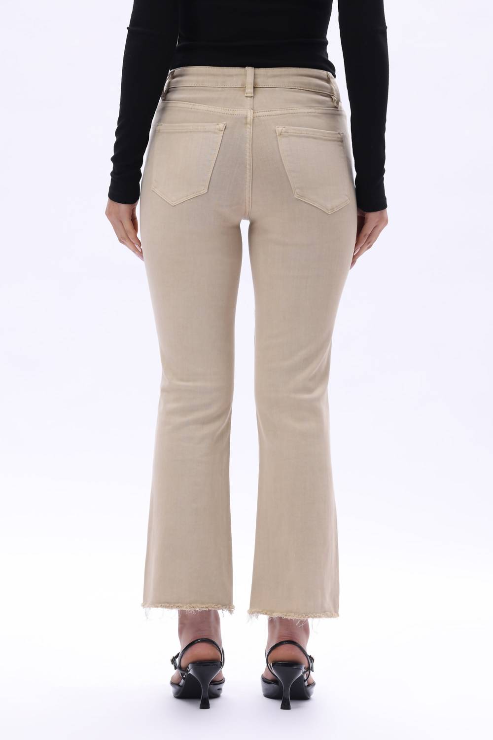Bayeas - Mid Rise Bootcut Jeans