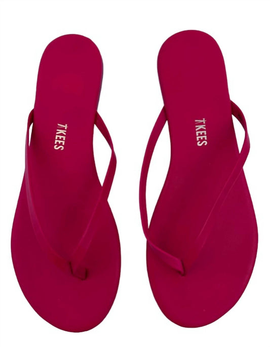 Tkees - Solids Cerise Sandal