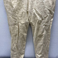 Ermenegildo Zegna Men’s Flat Front Linen Tailored Pants in ivory - men's pants - view 4