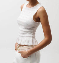 Pistola - Phoebe Smocked Tank Top